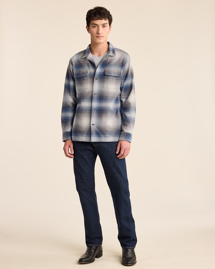 MEN'S PLAID COTTON BOARD SHIRT